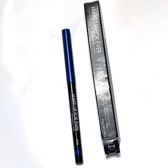 MAKE UP FOR EVER NIB Artist Liner Eye Pencil Shade M-24 Blue - Picture 2 of 9